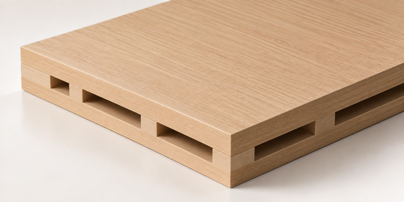 Solid wood furniture material